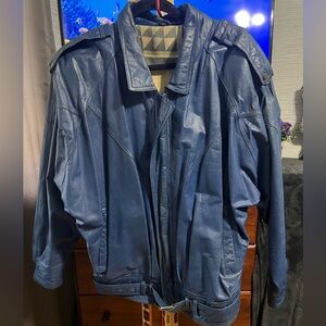 80/90’s Raid Nouveau Leather Jacket - Classic!! Vintage!!
